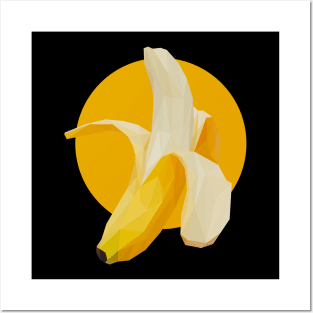 Lowpoly Banana Posters and Art